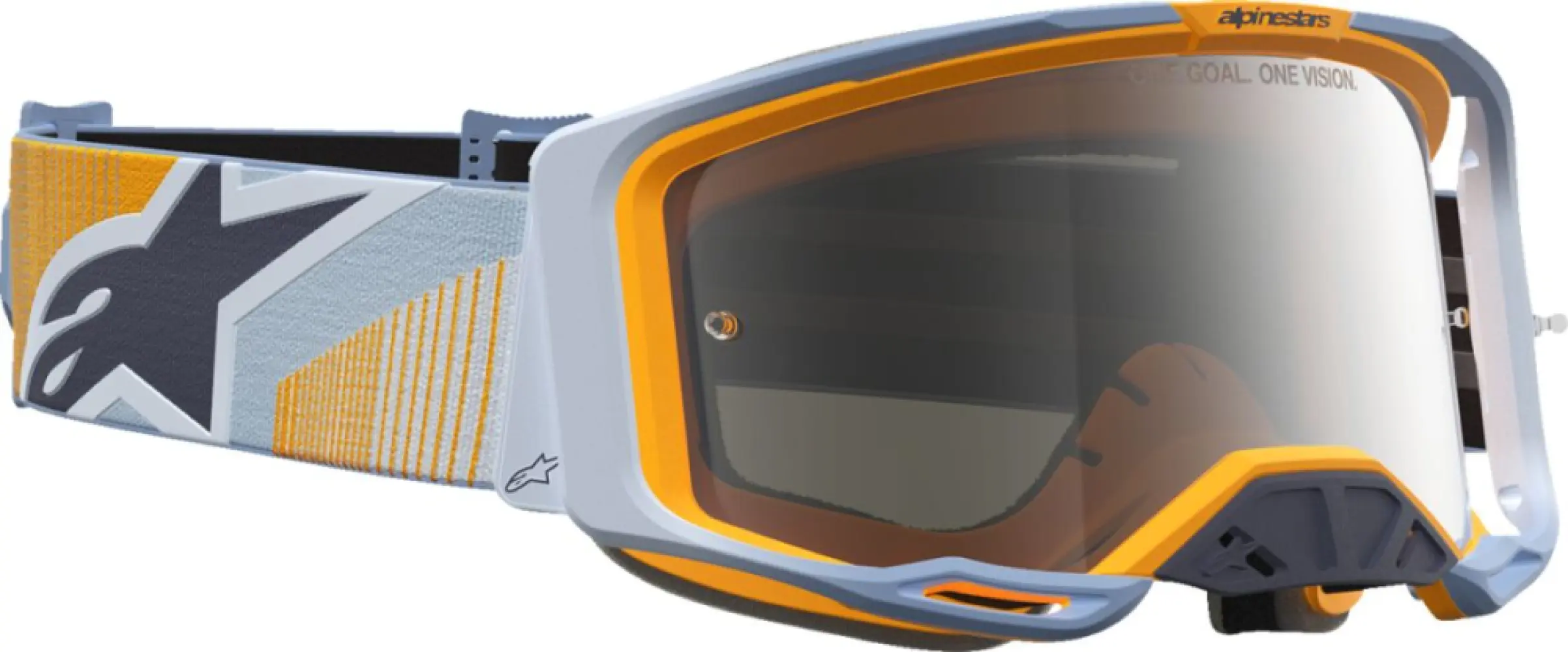 ALPINESTARS GOGGLES - GOGGLE VISION 8 MAVEN DUST BLU - 26014139