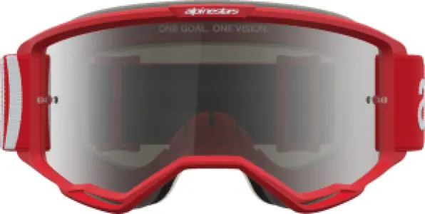 ALPINESTARS GOGGLES - GOGGLE VISION 5 HONE RED WHITE - 26014145