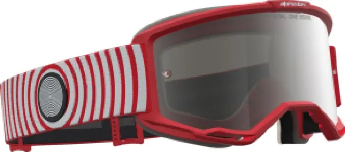 ALPINESTARS GOGGLES - GOGGLE VISION 5 HONE RED WHITE - 26014145