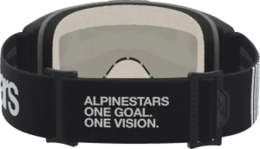 ALPINESTARS GOGGLES - GOGGLE VISION 5 HONE BLK WHITE - 26014144