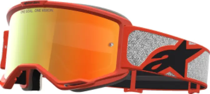 ALPINESTARS GOGGLES - GOGGLE VISION 5 RORA SIL ORANG - 26014146