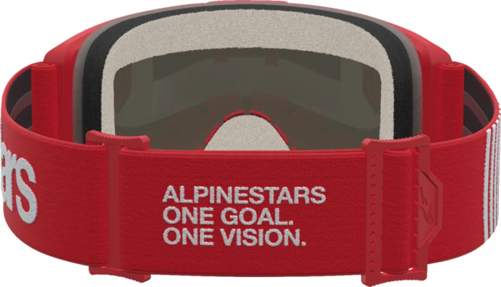 ALPINESTARS GOGGLES - GOGGLE VISION 5 HONE RED WHITE - 26014145