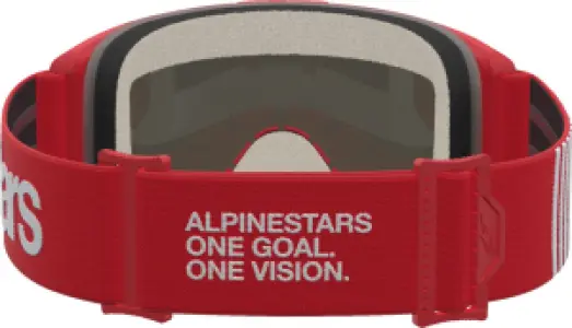 ALPINESTARS GOGGLES - GOGGLE VISION 5 HONE RED WHITE - 26014145