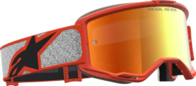 ALPINESTARS GOGGLES - GOGGLE VISION 5 RORA SIL ORANG - 26014146