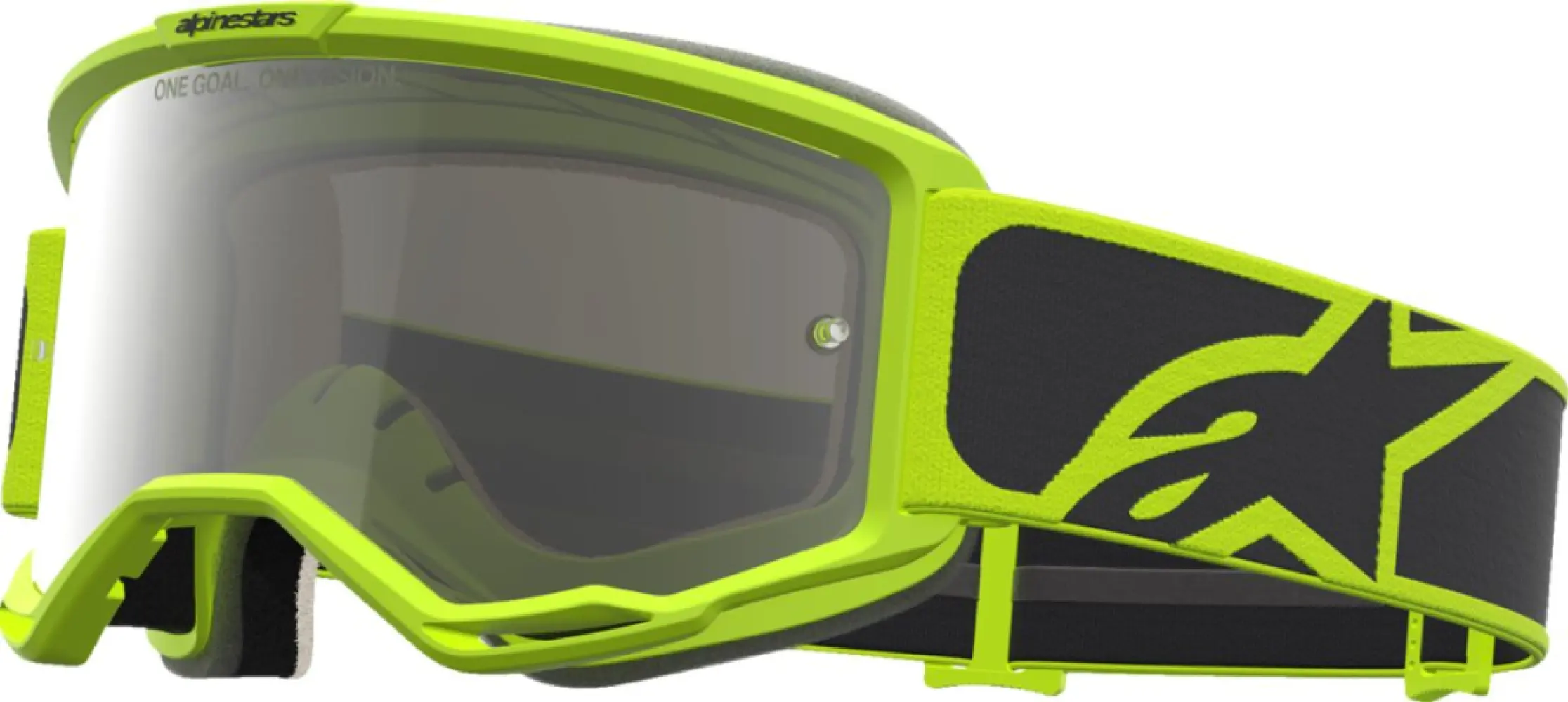 ALPINESTARS GOGGLES - GOGGLE VISION 5 RORA BLK YLOW  - 26014147