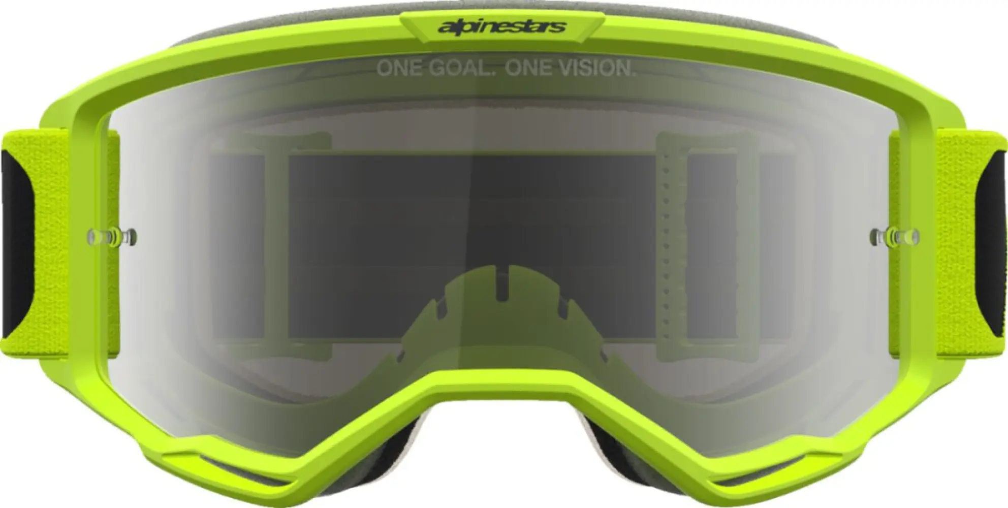 ALPINESTARS GOGGLES - GOGGLE VISION 5 RORA BLK YLOW  - 26014147