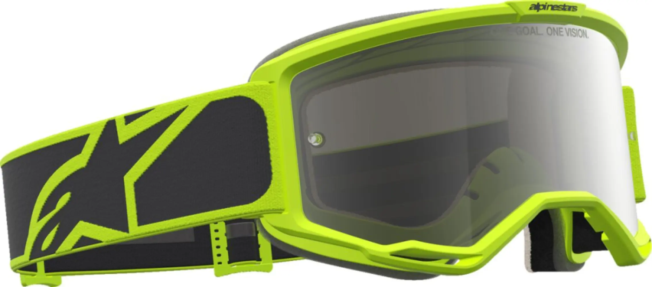 ALPINESTARS GOGGLES - GOGGLE VISION 5 RORA BLK YLOW  - 26014147