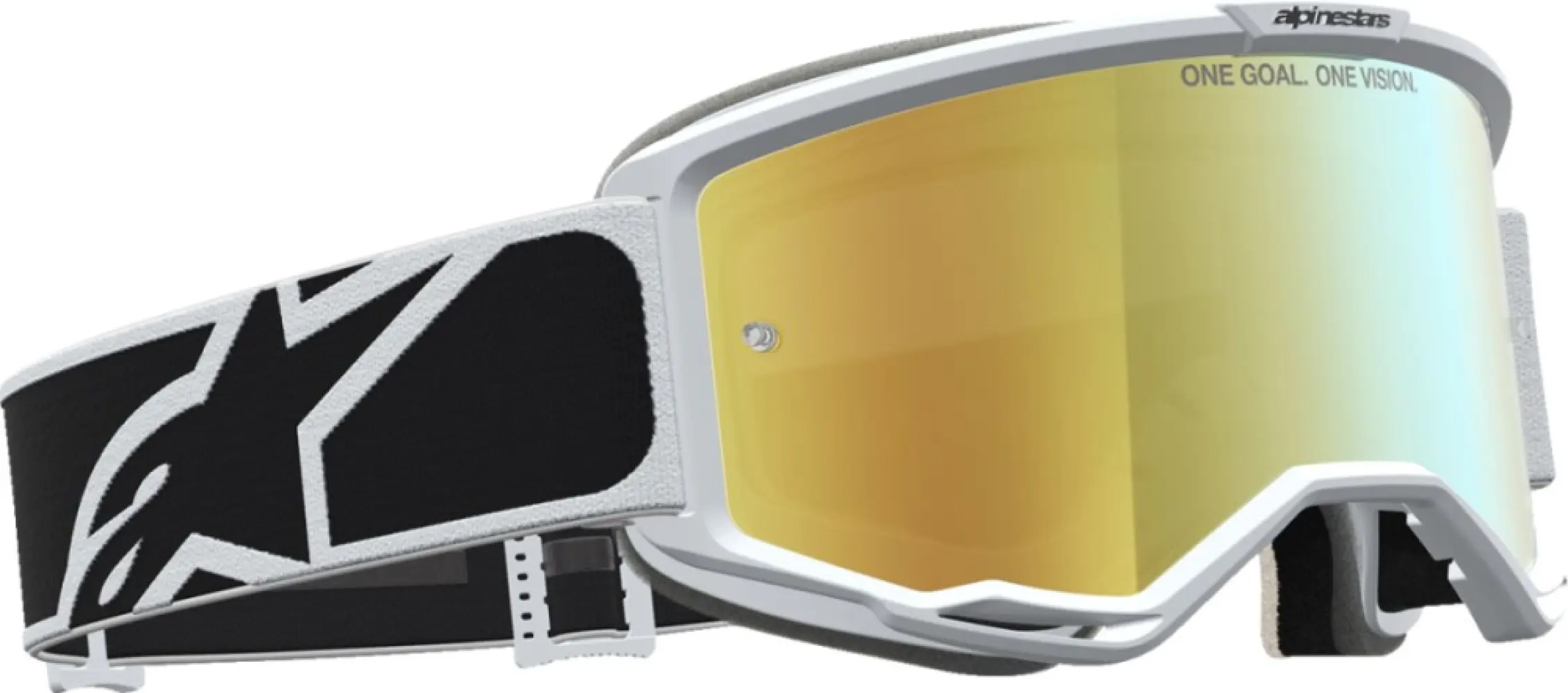 ALPINESTARS GOGGLES - GOGGLE VISION 5 RORA BLK WHITE - 26014148