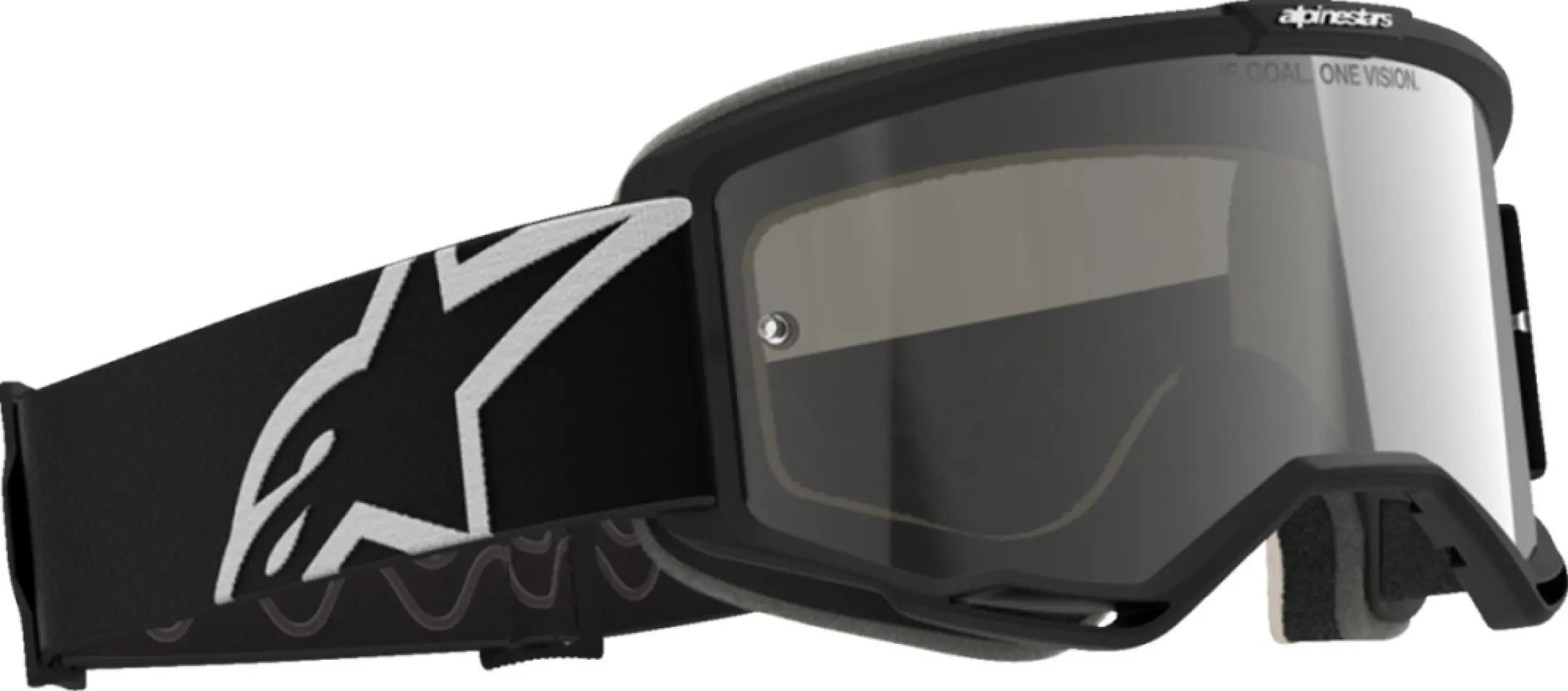ALPINESTARS GOGGLES - GOGGLE VISION 5 CORP 2 BLK WH  - 26014150