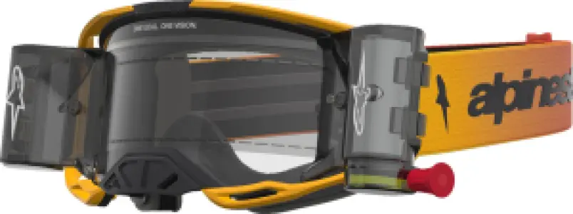 ALPINESTARS GOGGLES - GOGGLE VISION 8 AMBER ROLL OFF - 26014152