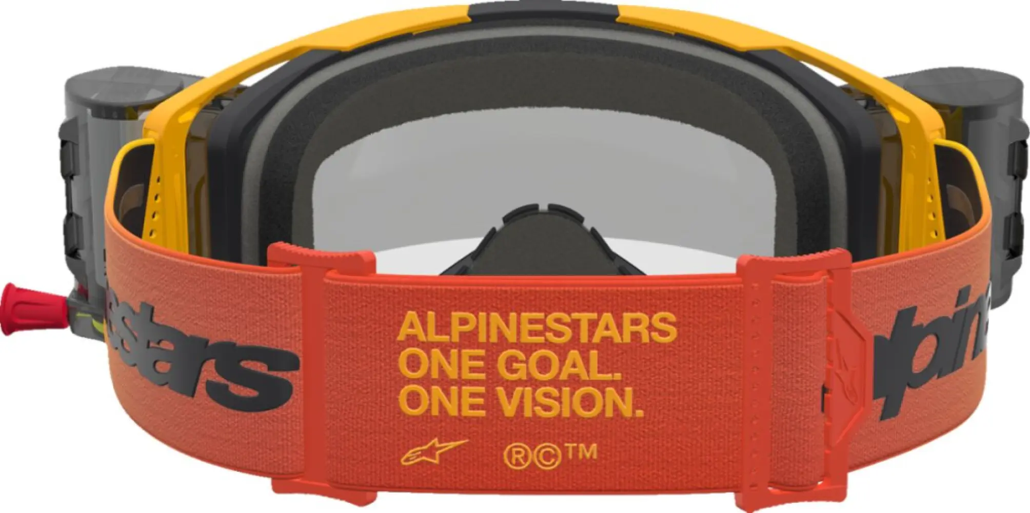 ALPINESTARS GOGGLES - GOGGLE VISION 8 AMBER ROLL OFF - 26014152