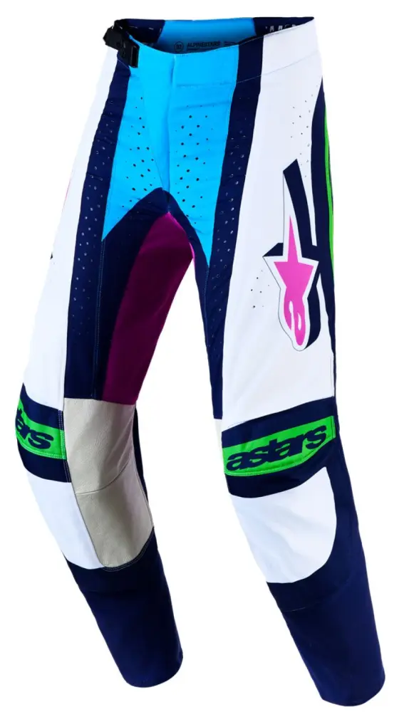 ALPINESTARS(MX) - PANT TECHSTAR MAVEN WHITE/BL/G - 290113094
