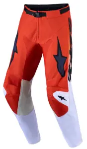 ALPINESTARS(MX) - PANT RACER AMBER RED/LIL/BLK 4 - 290113207