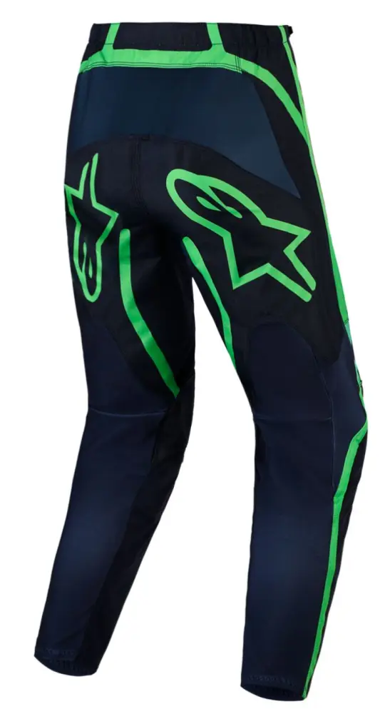 ALPINESTARS(MX) - PANT FLUID APEX V2 BLACK/GREEN - 290113275