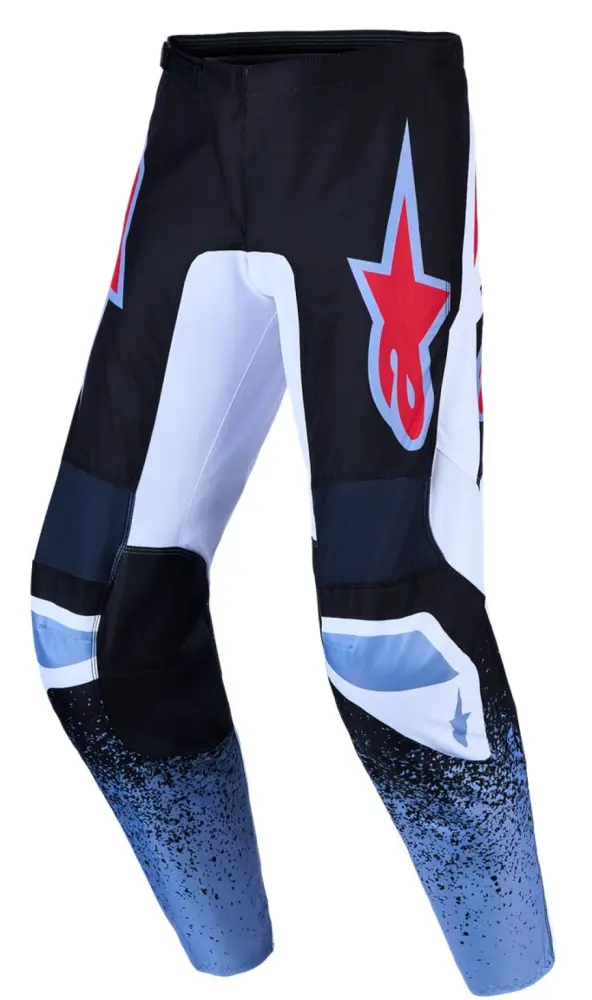 ALPINESTARS(MX) - PANT FLUID DRAG BK/WH/BL/RD 32 - 290113312