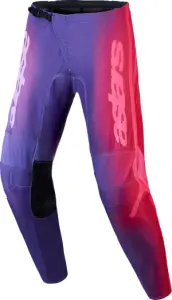 ALPINESTARS(MX) - PANT 4W FLUID KEPLER PUR/RED 2 - 29020546