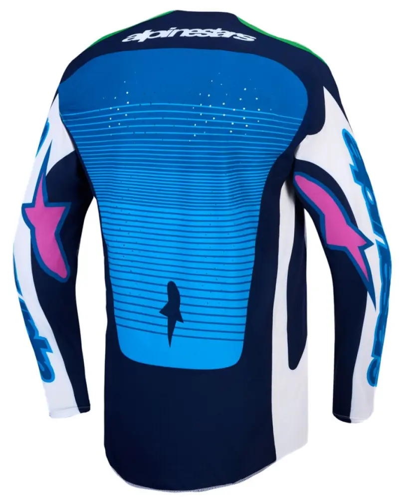 ALPINESTARS(MX) - JERSEY TECHSTAR MAVEN WHITE/BL - 29108922