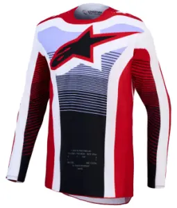 ALPINESTARS(MX) - JERSEY TECHSTAR MAVEN RED/WH/B - 29108933