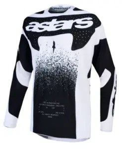 ALPINESTARS(MX) - JERSEY TECHSTAR SWAN WHITE/BLA - 29108941