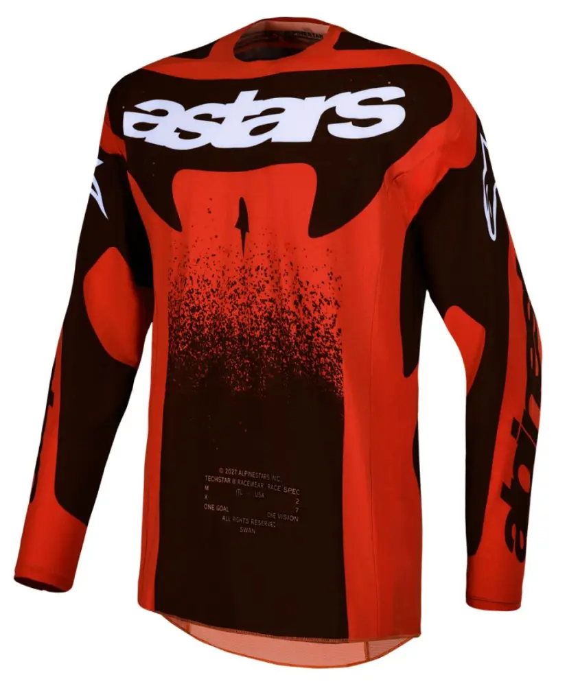 ALPINESTARS(MX) - JERSEY TECHSTAR SWAN RED/BK/WH - 29108954