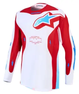 ALPINESTARS(MX) - JERSEY RACER HUNT WHT/RED/BLU - 29108972