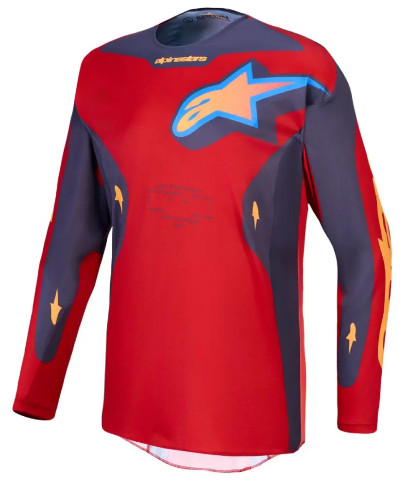 ALPINESTARS(MX) - JERSEY RACER HUNT RED/CORAL L - 29108977