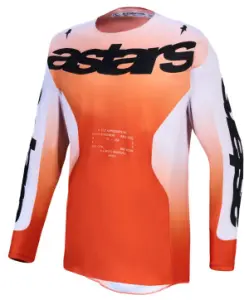 ALPINESTARS(MX) - JERSEY RACER AMBER RED/LIL/BLK - 29108987