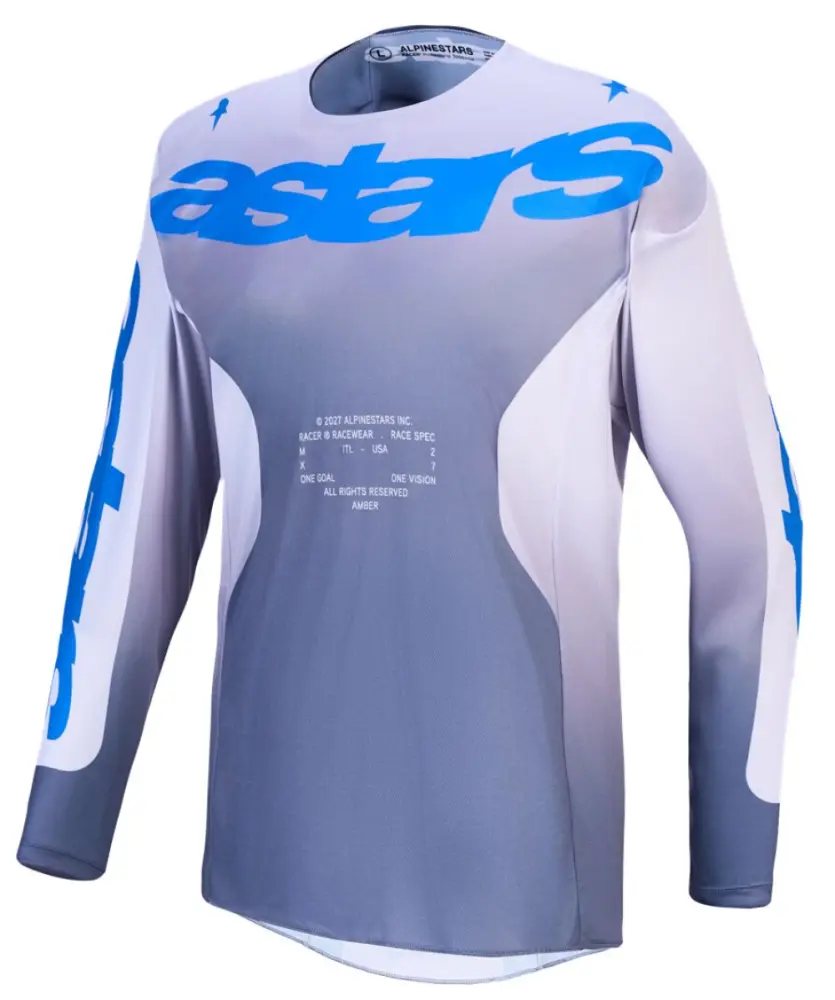 ALPINESTARS(MX) - JERSEY RACER AMBER GRY/LIL/BLU - 29109000