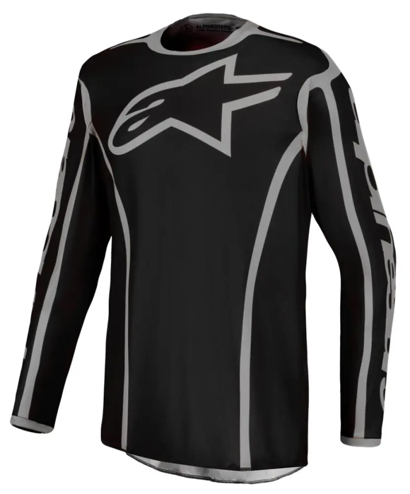 ALPINESTARS(MX) - JERSEY FLUID APEX V2 BLK/SIL S - 29109030
