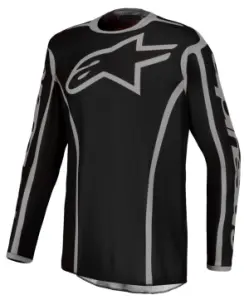 ALPINESTARS(MX) - JERSEY FLUID APEX V2 BLK/SIL S - 29109030