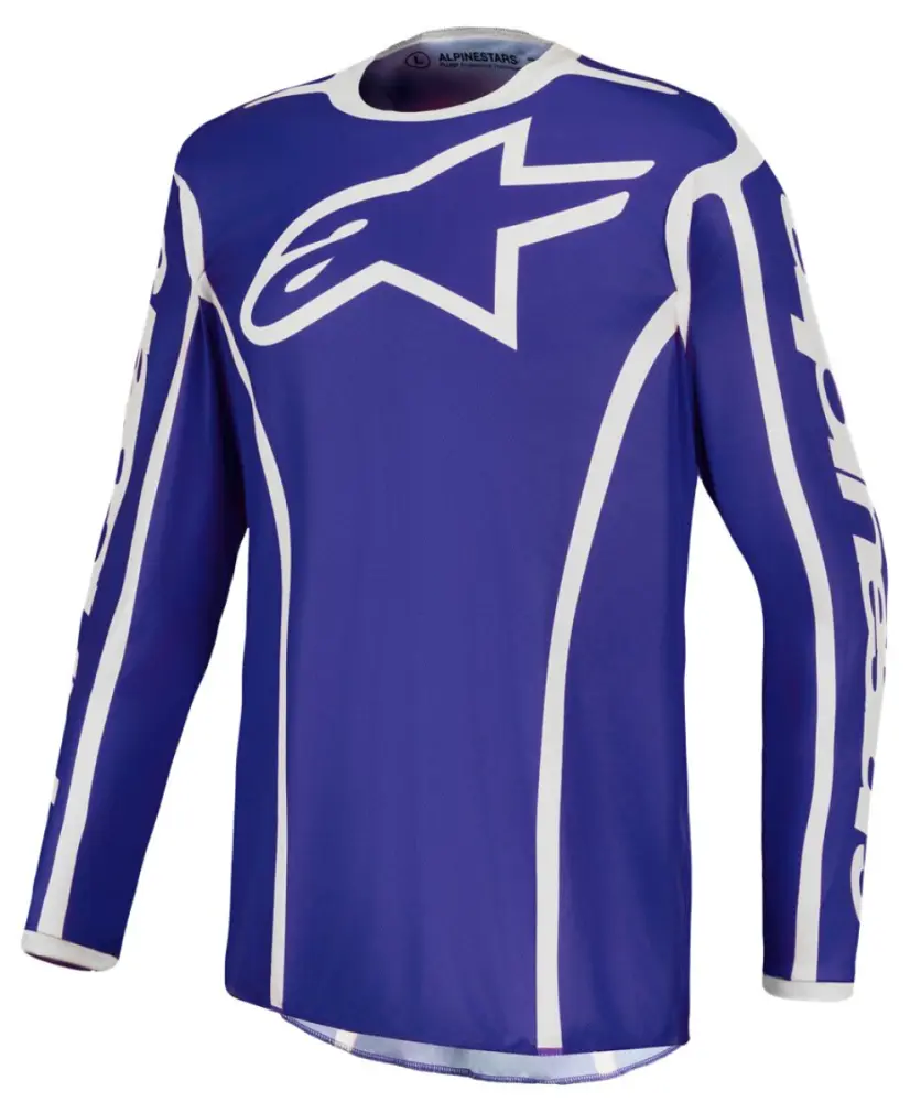 ALPINESTARS(MX) - JERSEY FLUID APEX V2 BLUE/WHIT - 29109043