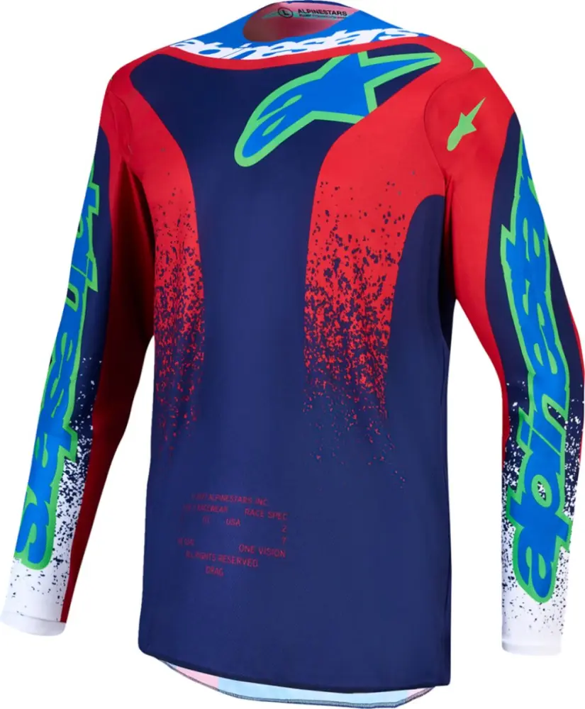 ALPINESTARS(MX) - JERSEY YTH FLUID DRAG BL/NV/RD - 29122777