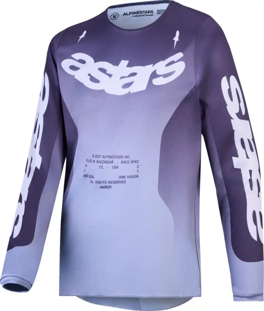 ALPINESTARS(MX) - JERSEY YTH FLUID AMBER GRY/LIL - 29122800