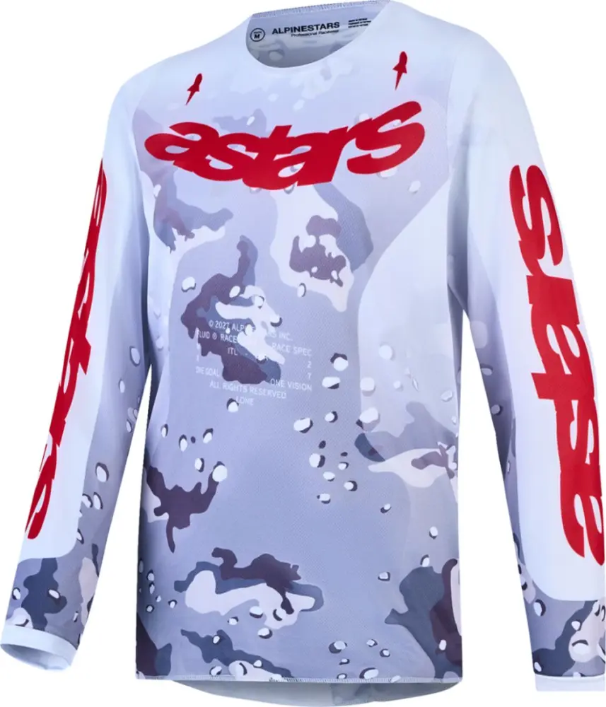 ALPINESTARS(MX) - JERSEY YTH FLUID LONE CAM/WHT/ - 29122804