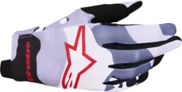 ALPINESTARS(MX) - GLOVES RADAR GRY/RED/BLK L - 33309389