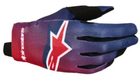 ALPINESTARS(MX) - GLOVES YTH RADAR RED/BLUE 2XS - 33322322