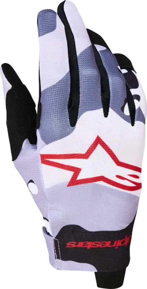 ALPINESTARS(MX) - GLOVES YTH RADAR GRY/LIL/BLK S - 33322330