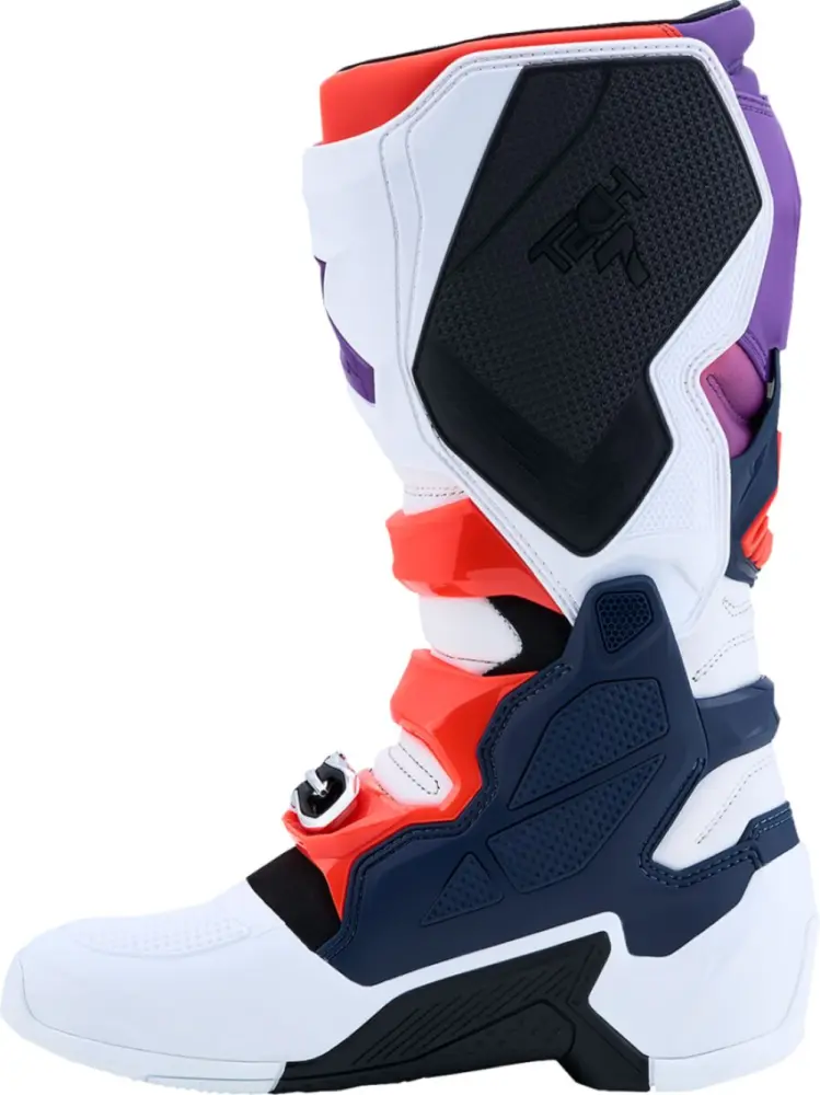 ALPINESTARS(MX) - BOOT TECH 7 PURPLE BLUE FLUO R - 34103507