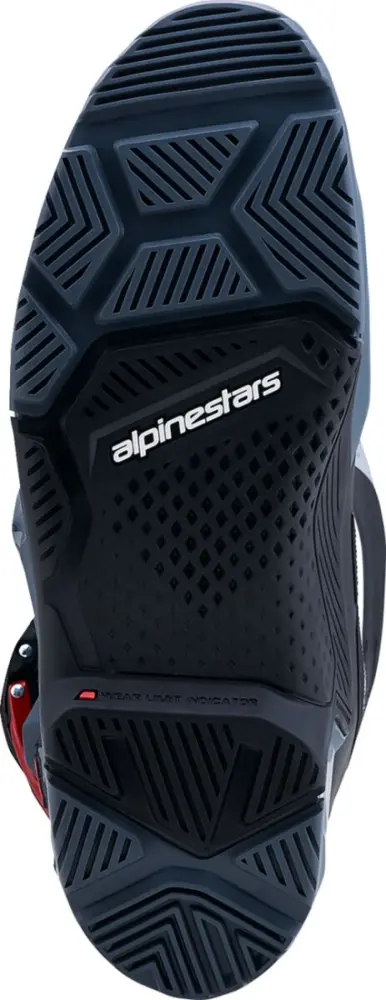 ALPINESTARS(MX) - BOOT T7 END DS DK GRY/RED 8 - 34103526