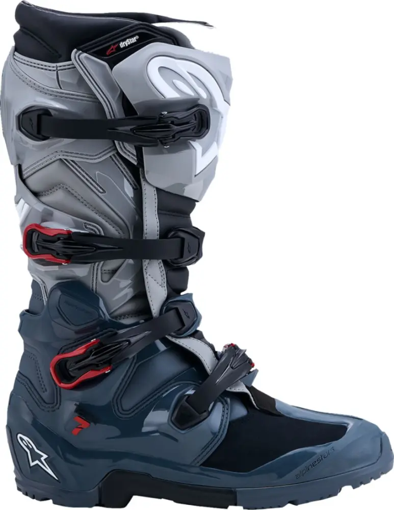 ALPINESTARS(MX) - BOOT T7 END DS DK GRY/RED 10 - 34103528