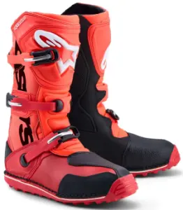 ALPINESTARS(MX) - BOOT TECH T RED/FLUO BLACK 10 - 34103558
