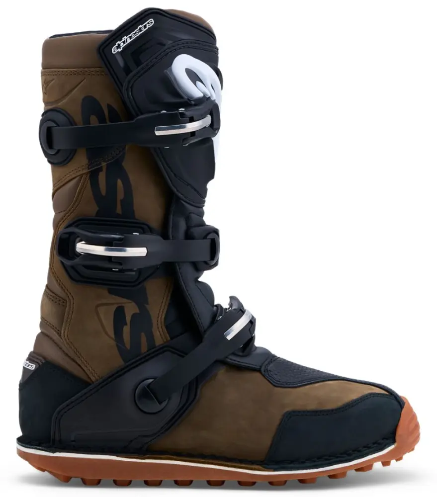 ALPINESTARS(MX) - BOOT TECH T BROWN BLACK GUM 8 - 34103574