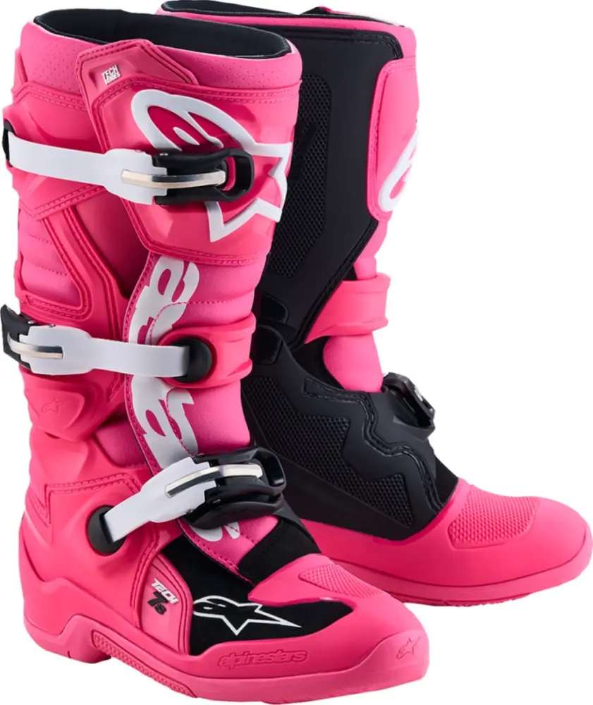 ALPINESTARS(MX) - BOOT TECH7S PNK/BLK/WHT 7 - 34110823