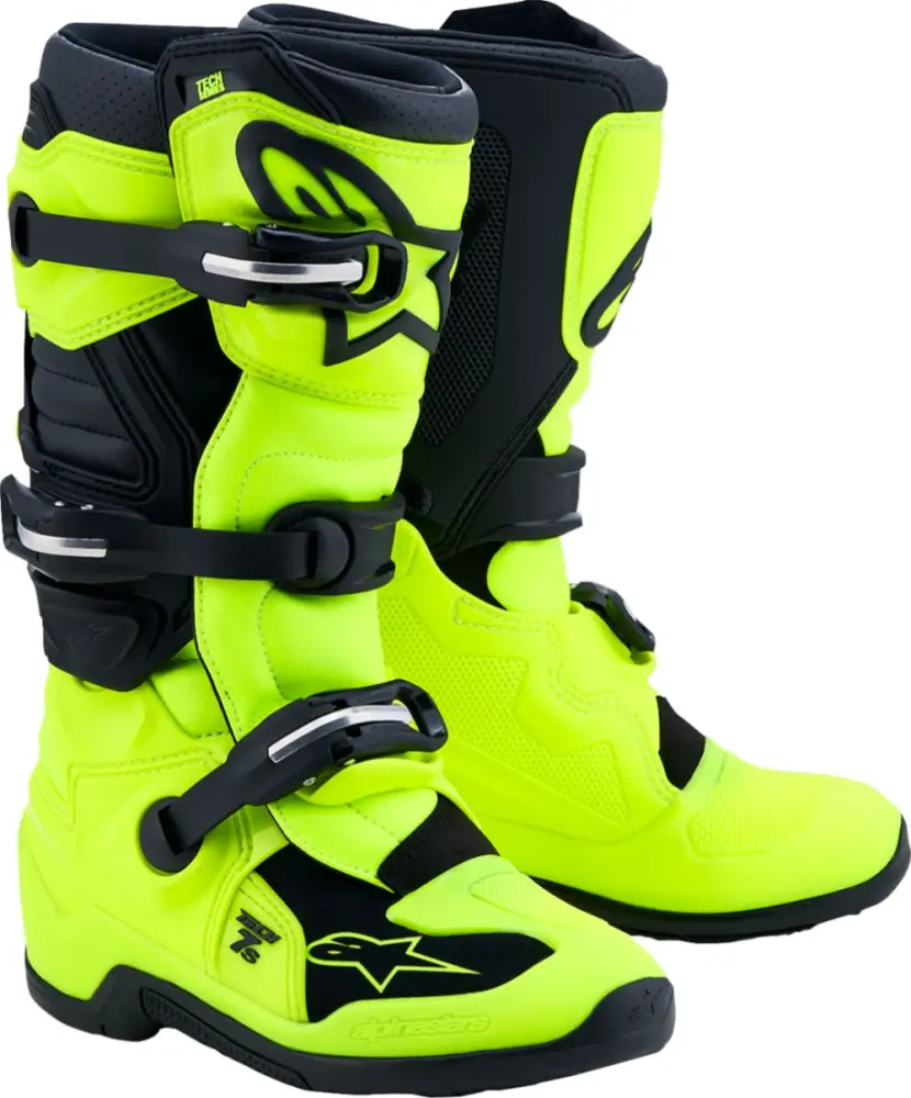 ALPINESTARS(MX) - BOOT TECH7S YELLOW/BLACK 4 - 34110827