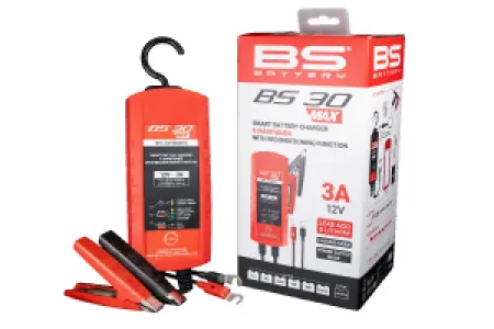 BS BATTERY - CHARGER BS30 MAX 12V 3A - 38070803