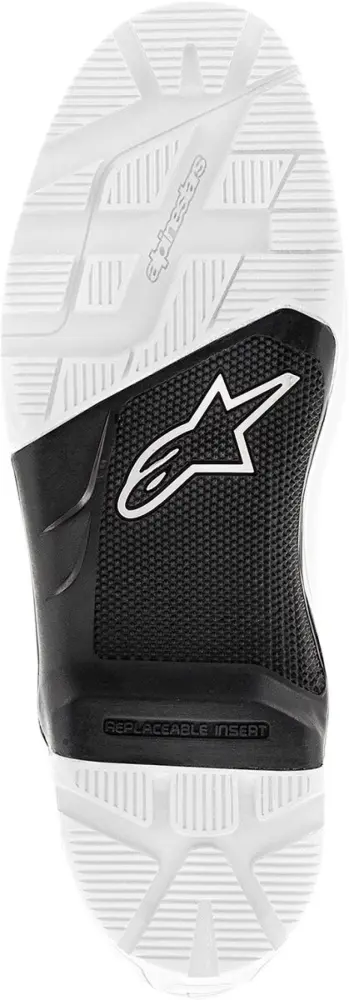 ALPINESTARS(MX) - SOLE T-7 ENDURO BLACK/WHT SZ 9 - 34300760
