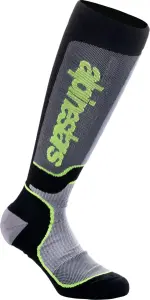 ALPINESTARS(MX) - SOCK MX PLUS BLK/GY/YLW L - 34310847