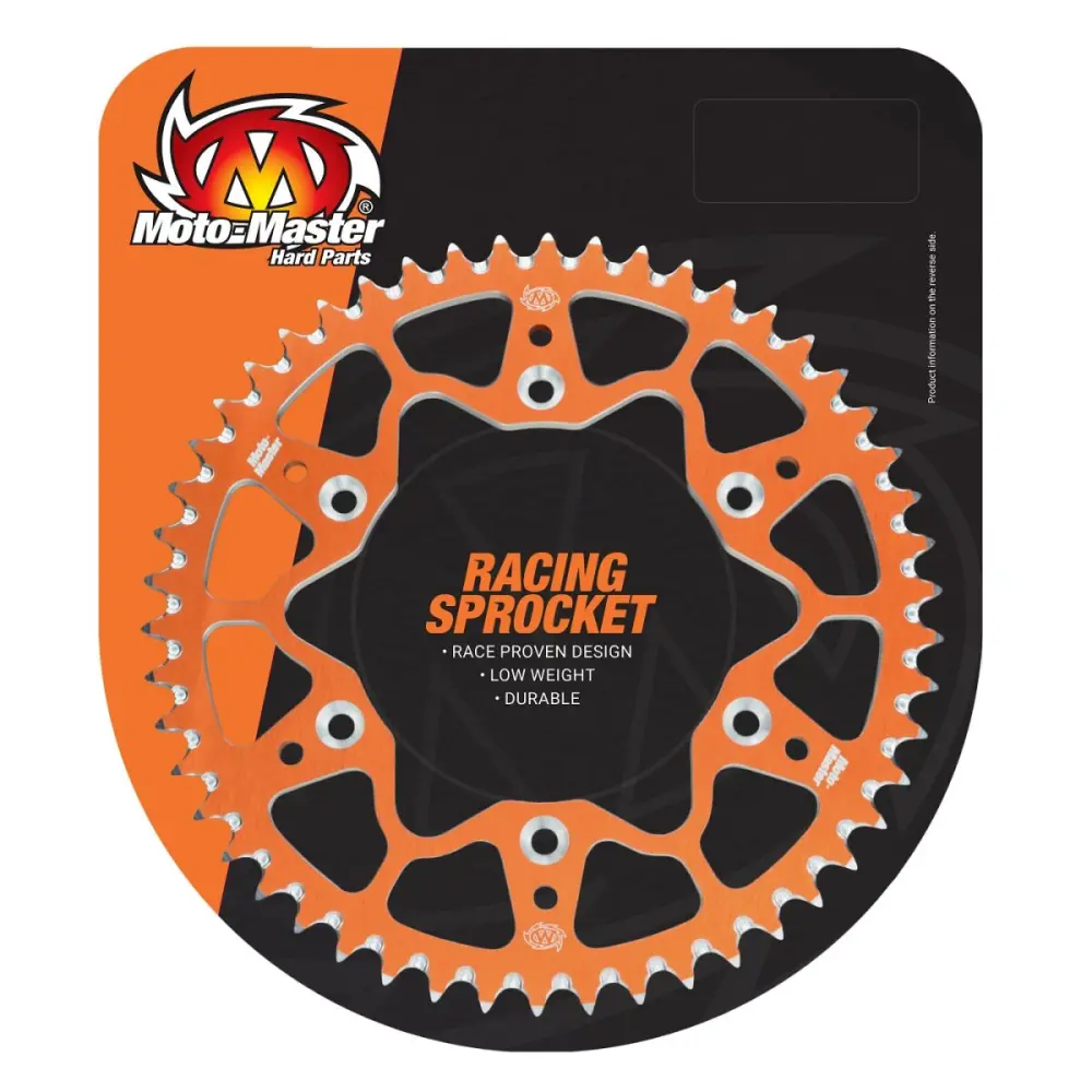 MOTO-MASTER - SPROCKET ALUMINIUM ORNG 520 51 - 12113176