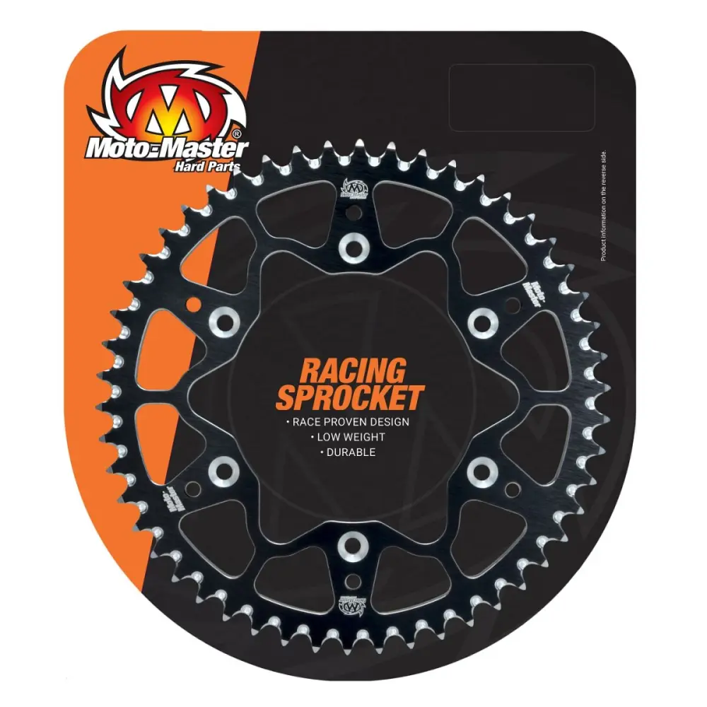 MOTO-MASTER - SPROCKET ALUMINIUM BLK 520 49T - 12113191