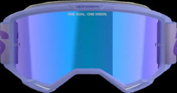 ALPINESTARS GOGGLES - GOGGLE VISION 5 WORDMARK PRPL  - 26013782